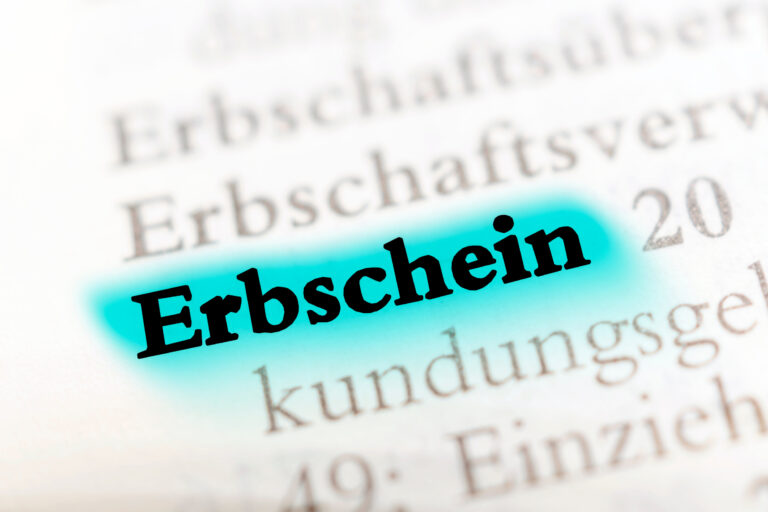 Erbschein-Mobile